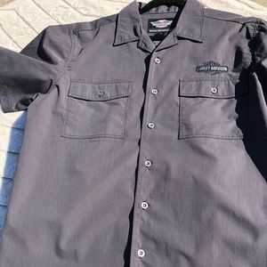 Harley Davidson button down